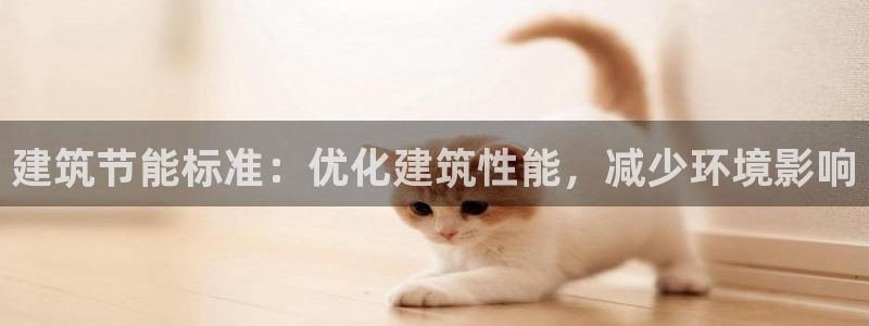e尊国际官网·网址：建筑节能标准：优化建筑性能，减少环境影响