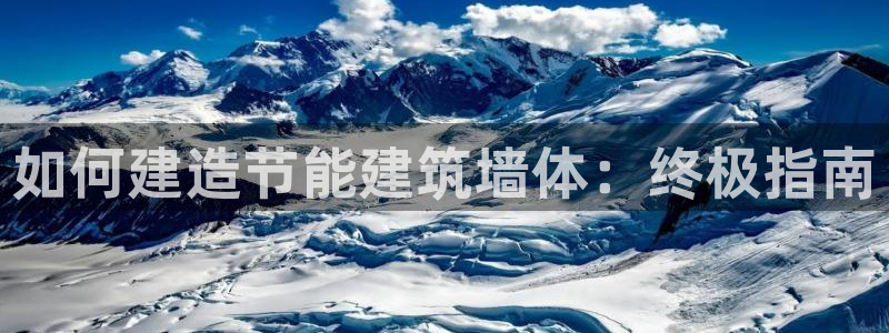 尊亿游戏国际官网：如何建造节能建筑墙体：终极指南