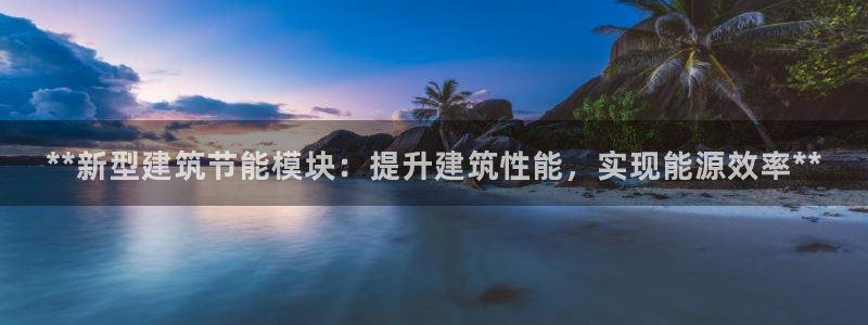 e尊国际官网·网址：**新型建筑节能模块：提升建筑性能，实现能源效率**