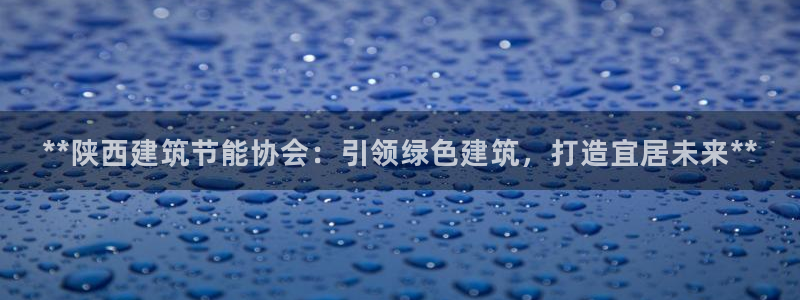 尊亿娱乐国际官网：**陕西建筑节能协会：引领绿色建筑，打造宜居未来**