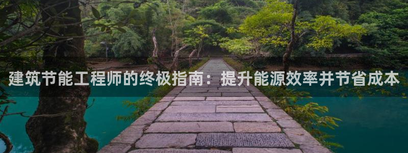 谁知道e尊国际的网址：建筑节能工程师的终极指南：提升能源效率并节省成本