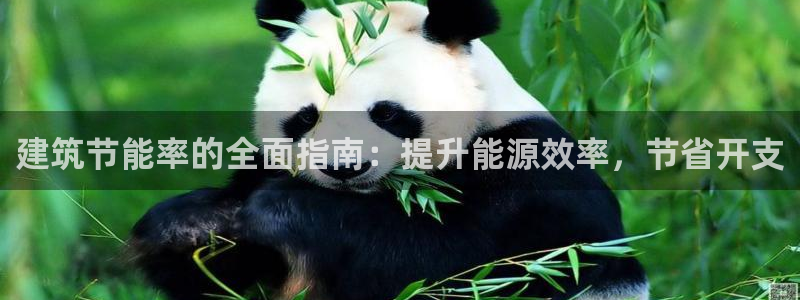 尊亿娱乐国际官网：建筑节能率的全面指南：提升能源效率，节省开支