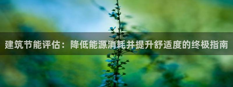 e尊国际客户端下载：建筑节能评估：降低能源消耗并提升舒适度的终极指南