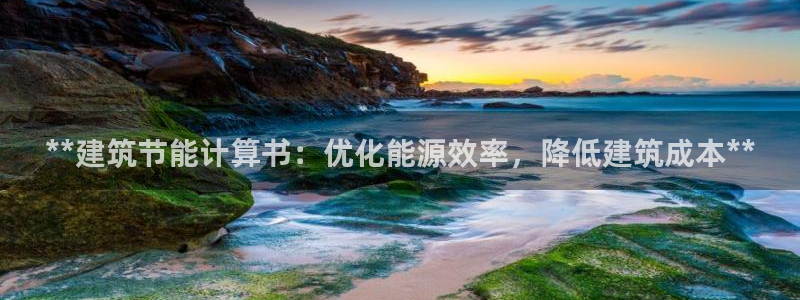e尊国际官网app：**建筑节能计算书：优化能源效率，降低建筑成本**