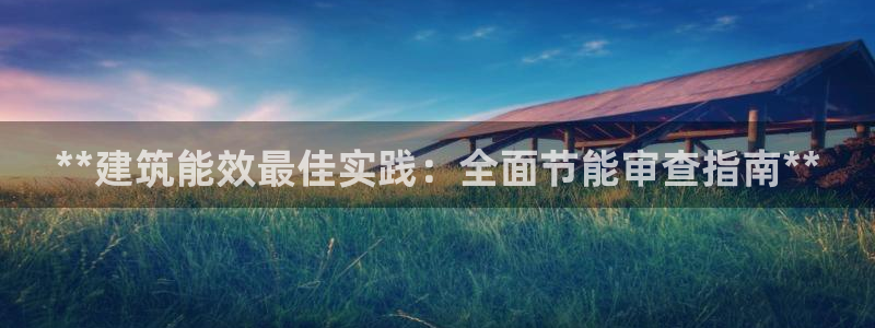 E尊国际网站：**建筑能效最佳实践：全面节能审查指南**