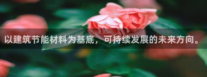 e尊国际的手机登录网站：以建筑节能材料为基底，可持续发展的未来方向。
