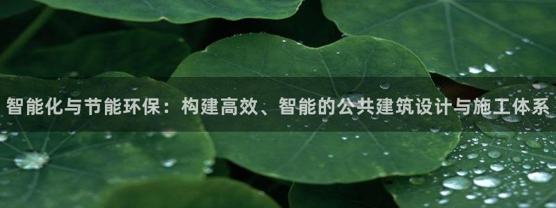 e尊国际客户端：智能化与节能环保：构建高效、智能的公共建筑设计与施工体系