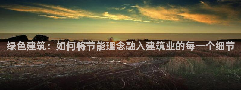 e尊国际可靠吗：绿色建筑：如何将节能理念融入建筑业的每一个细节