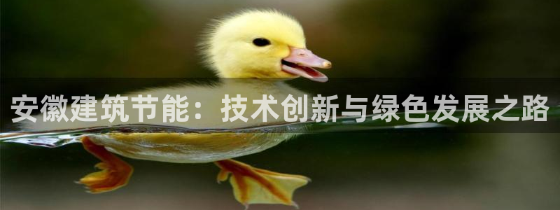 尊亿娱乐国际官网：安徽建筑节能：技术创新与绿色发展之路