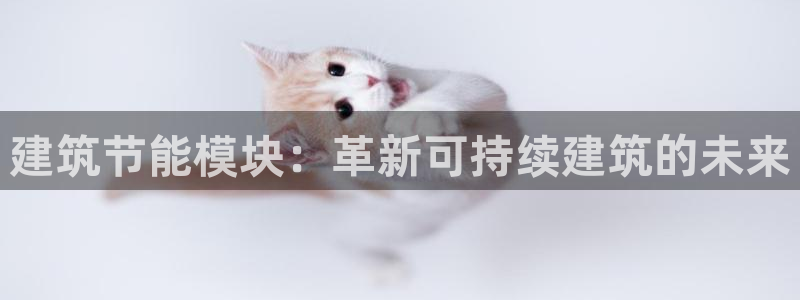 尊亿游戏国际官网：建筑节能模块：革新可持续建筑的未来